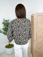 Ellery Top - Brown Leopard