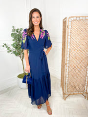 Grace Wrap Dress BY HOPE & IVY