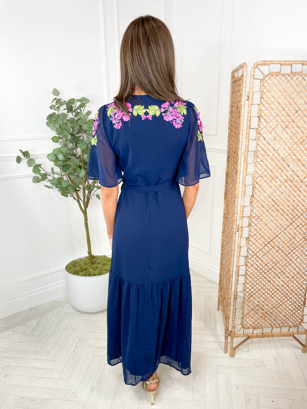 Grace Wrap Dress BY HOPE & IVY