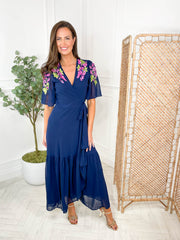 Grace Wrap Dress BY HOPE & IVY