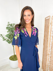Grace Wrap Dress BY HOPE & IVY