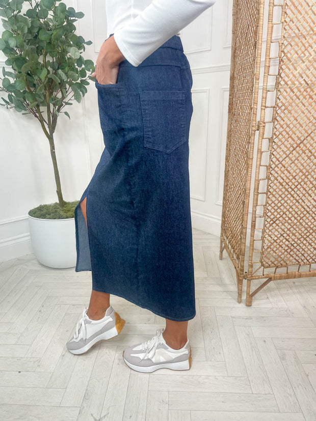 Denim Magic Midi Skirt - 2 Colours