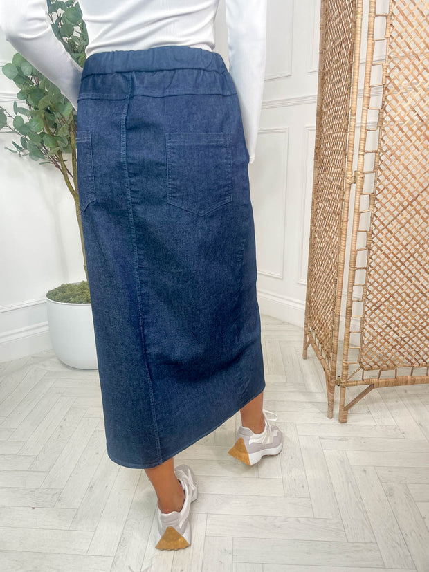 Denim Magic Midi Skirt - 2 Colours