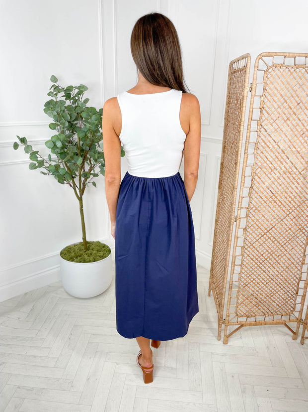 Jude Dress Two Tone - 4 Colours