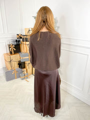 Kadie Dress - Chocolate