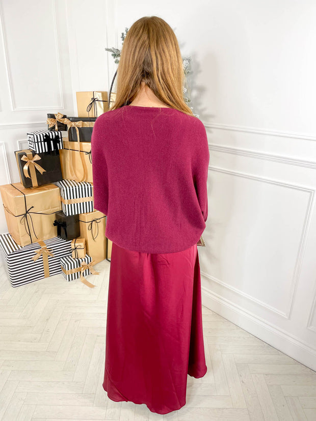 Kadie Dress - Burgundy
