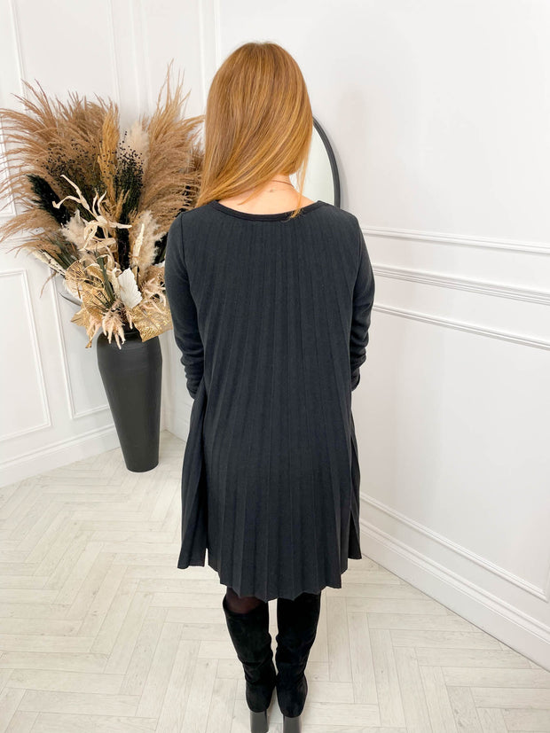 Katie Knitted Dress - Black