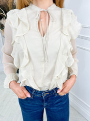 Gracie Frill Blouse