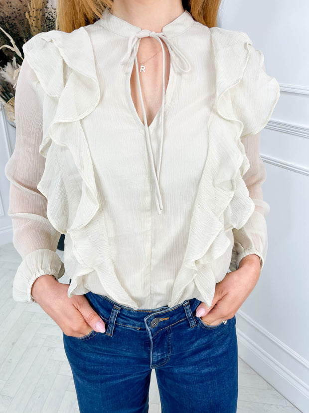 Gracie Frill Blouse