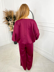 Mirren Two Piece - Burgundy