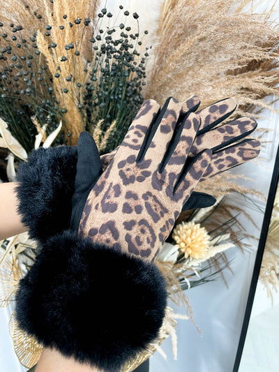 Ava Glove - Leopard Print