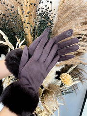 Ava Gloves -Brown