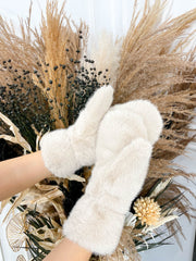 Toronto Mittens -Beige