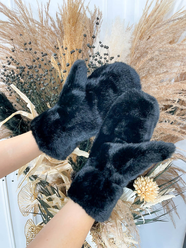 Toronto Mittens -Black