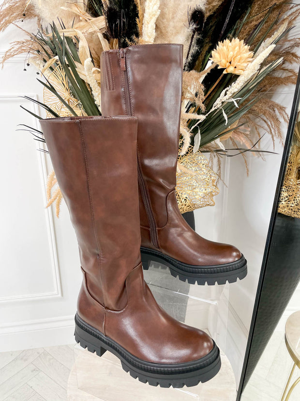 Becca Boot- Brown