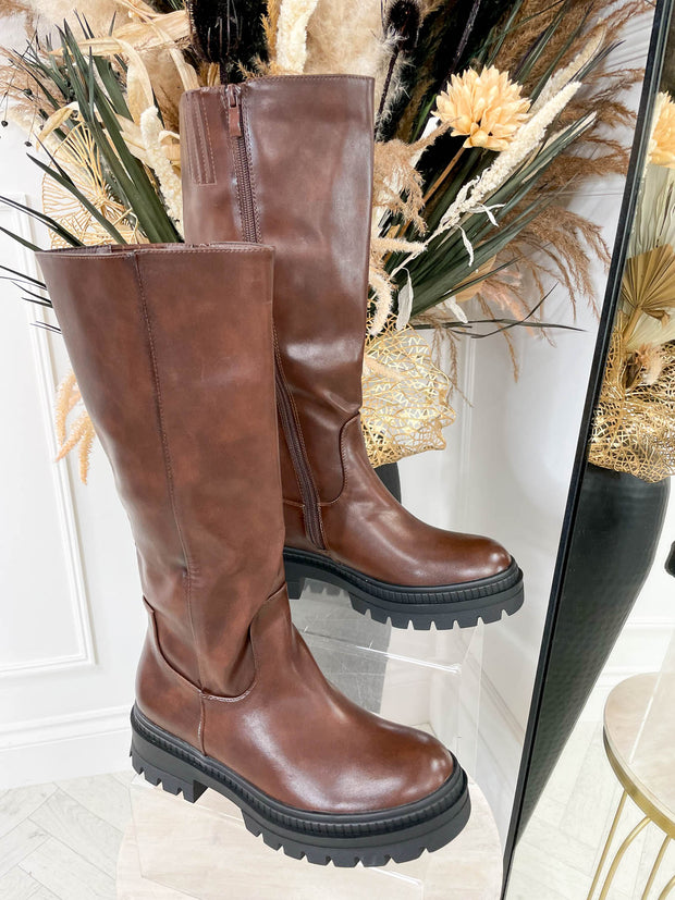 Becca Boot- Brown
