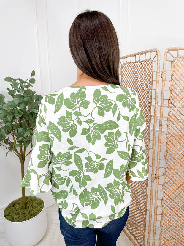 Fern Blouse - Botanical