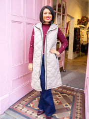 Coffee Run Gilet - Beige
