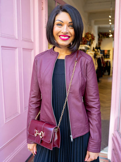 Lochan Jacket - Burgundy