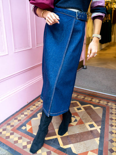 Milly Denim Skirt