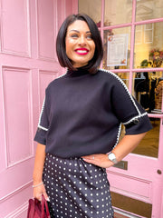 Rozanne Jumper -Black