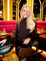 Brittany Knitted Top - Chocolate