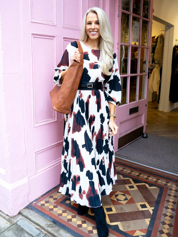 The Everyday Dress - Cow Print