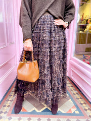 Ophelia Skirt- Leopard Print