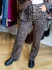 Kenna Leopard Jean