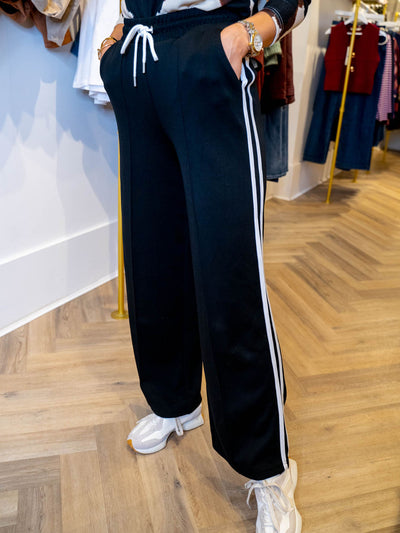 Paisley Jogger - Black
