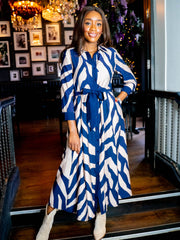 Serena Dress Zebra  - 2 Colours