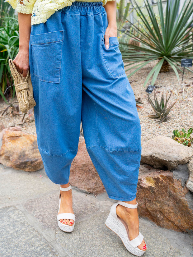 Blu Barrel Trouser