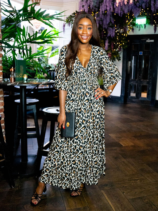 Kyra Dress Leopard - 2 Colours