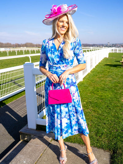 Nina Dress - Blue Floral