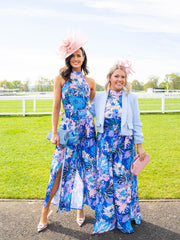Georgia Jumpsuit - Blue Floral