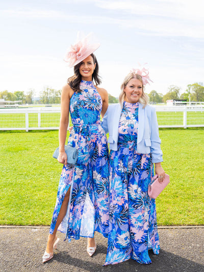 Georgia Jumpsuit - Blue Floral
