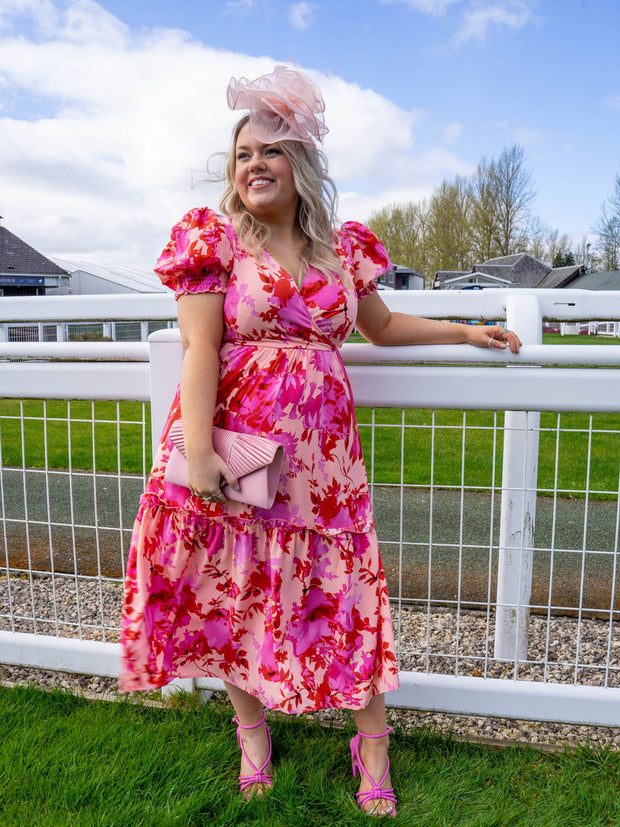 Verity Dress - Pink Floral
