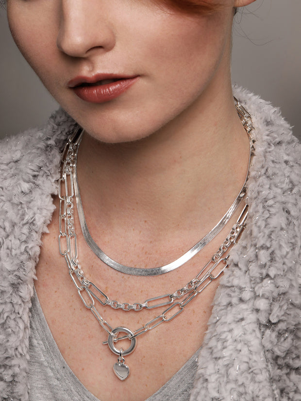 Layers To Your Heart Necklace - 2 Colours
