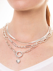 Layers To Your Heart Necklace - 2 Colours