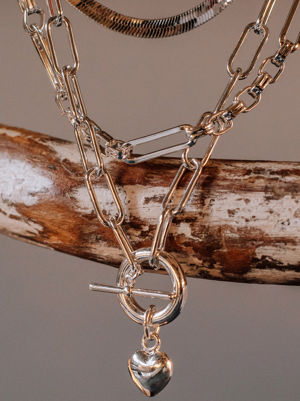 Layers To Your Heart Necklace - 2 Colours