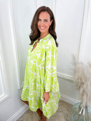 Lainey Dress - Floral Abstract - 7 Colours