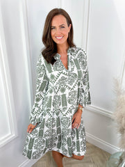 Lainey Dress - Floral Abstract - 7 Colours