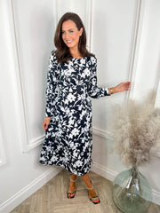 Maisy Dress - Monochrome Floral