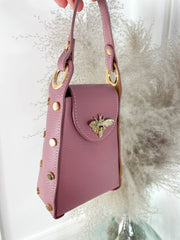 Leather Mini Bee Bag - 12 Colours