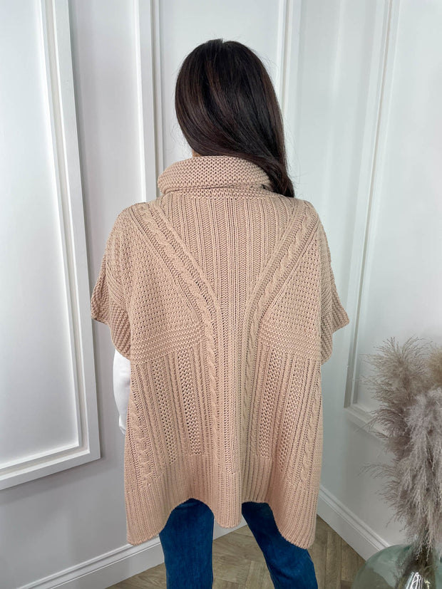 Jilly Knitted Poncho