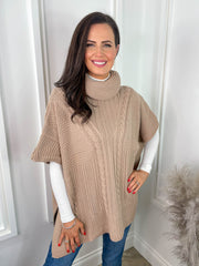 Jilly Knitted Poncho