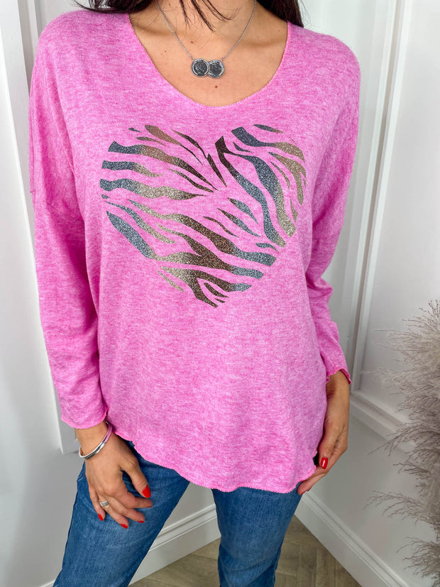 Gemma Top - Heart - 2 Colours