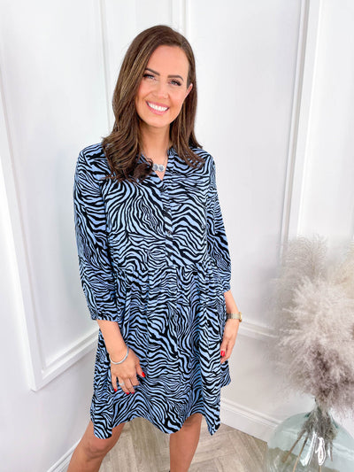 Rosemary Dress - Zebra