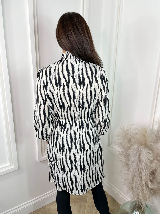 Rosie Dress - Monochrome