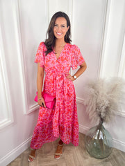 Kinley Dress - Pink Floral